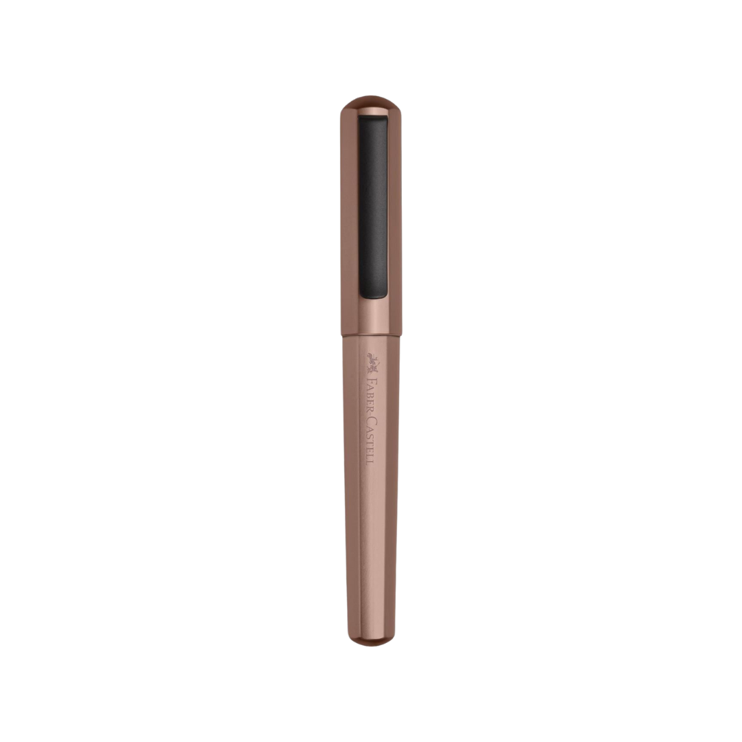 Faber-Castell Hexo Bronze Fountain Pen — Faber-Castell fountain pen — precision nib writing instrument, at Cityluxe Singapore stationery store