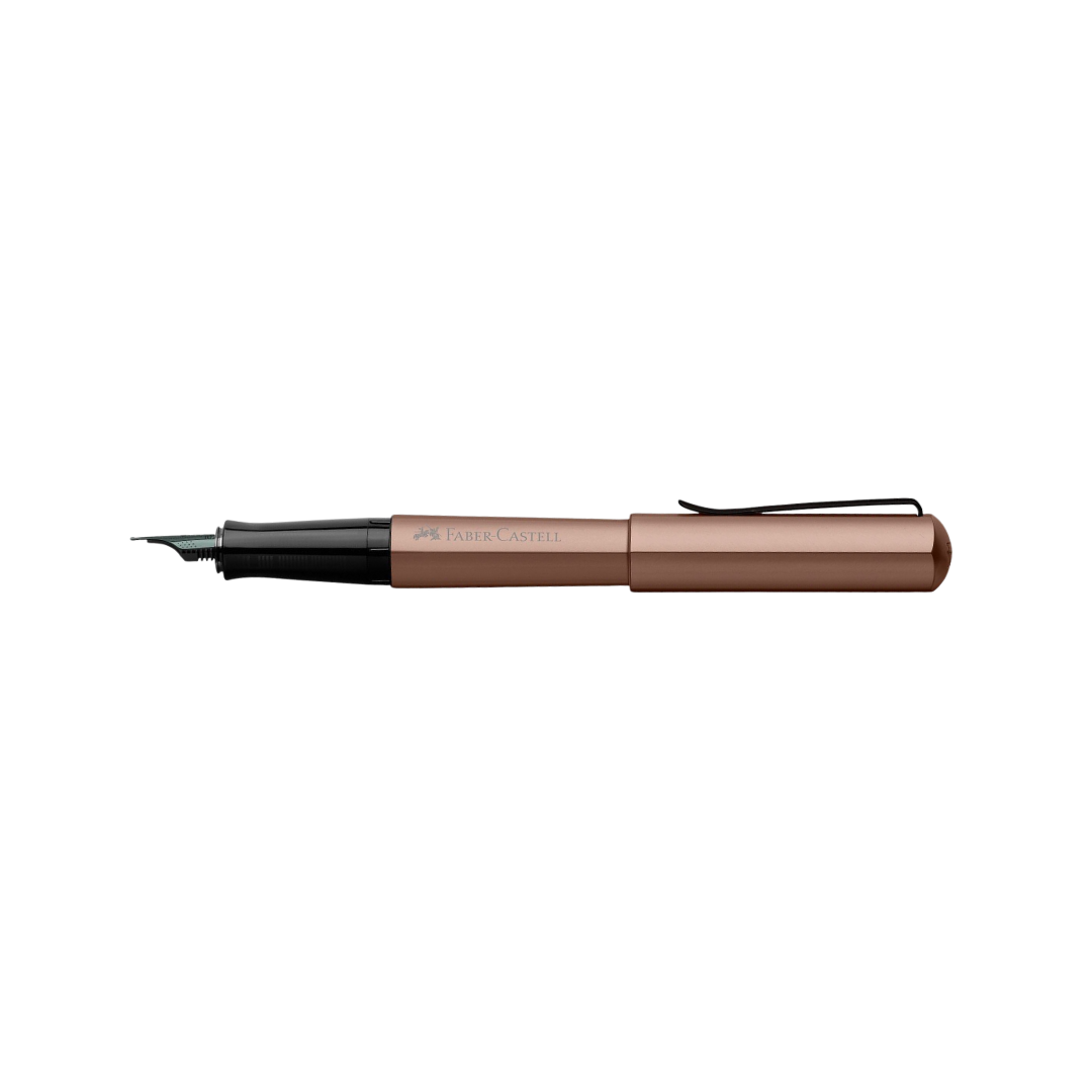 Faber-Castell Hexo Bronze Fountain Pen — Faber-Castell fountain pen — precision nib writing instrument, at Cityluxe Singapore stationery store