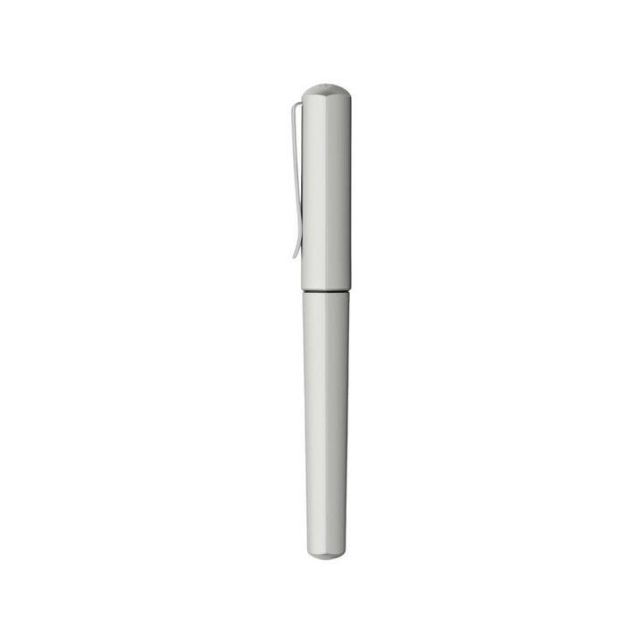 Faber-Castell Hexo Silver Matt Fountain Pen — Faber-Castell fountain pen — precision nib writing instrument, at Cityluxe Singapore stationery store