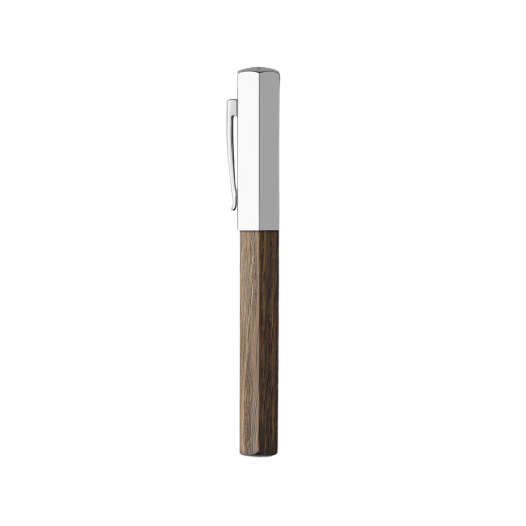 Faber-Castell Ondoro Fountain Pen Smoked Oak (FPD 2024) — Faber-Castell fountain pen — precision nib writing instrument, at Cityluxe Singapore stationery store