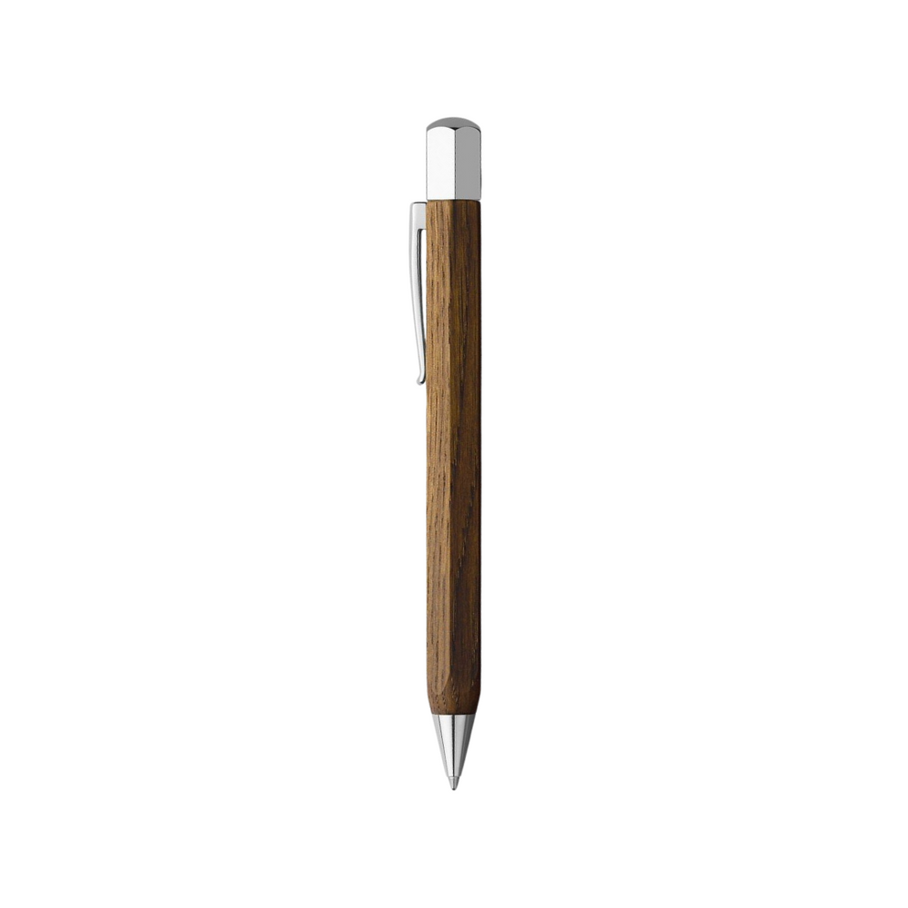 Faber-Castell Ondoro Twist Ballpoint Pen Smoked Oak — Faber-Castell ballpoint pen — reliable smooth-writing everyday pen, at Cityluxe Singapore