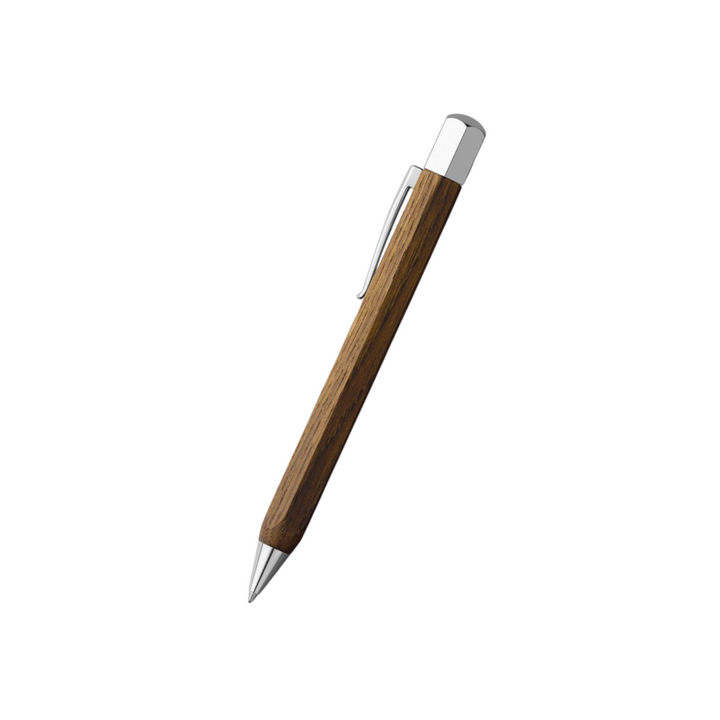 Faber-Castell Ondoro Twist Ballpoint Pen Smoked Oak — Faber-Castell ballpoint pen — reliable smooth-writing everyday pen, at Cityluxe Singapore