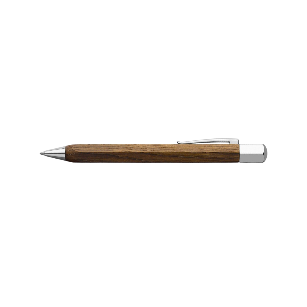 Faber-Castell Ondoro Twist Ballpoint Pen Smoked Oak — Faber-Castell ballpoint pen — reliable smooth-writing everyday pen, at Cityluxe Singapore