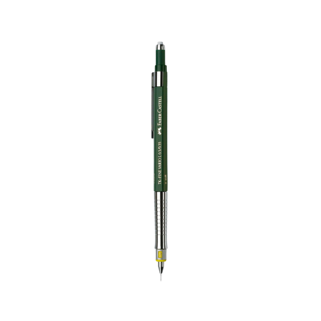 Faber-Castell TK-Fine Vario L Mechanical Pencil — lead extended
