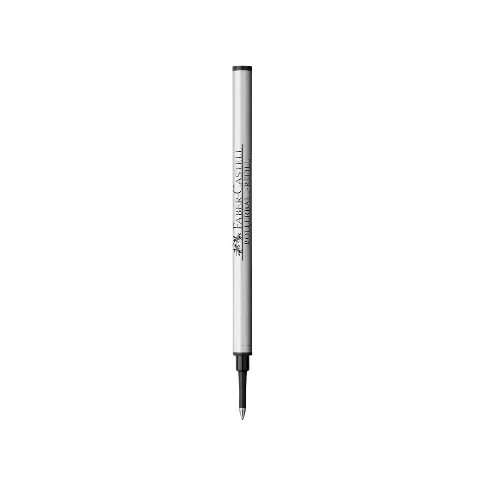 Faber-Castell Ceramic Rollerball Pen Refill — uncapped with cap posted