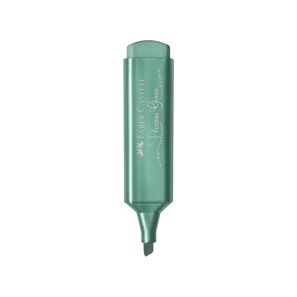 Faber-Castell Highlighter TL 46 Metallic Precious Green — side view