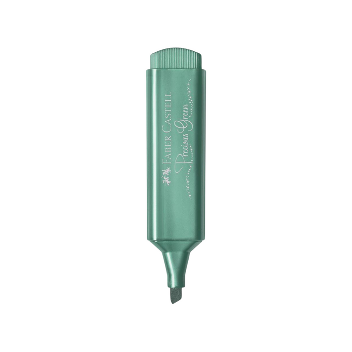 Faber-Castell Highlighter TL 46 Metallic Precious Green — side view