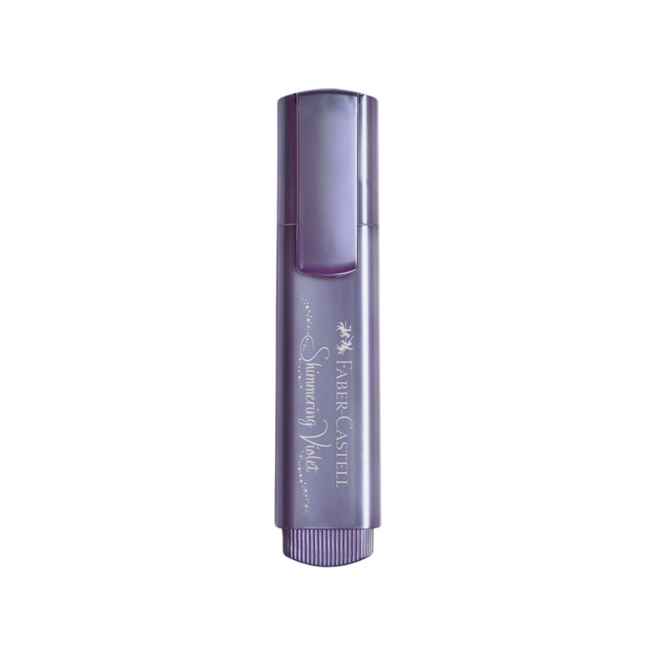 Faber-Castell Highlighter TL 46 Metallic Shimmering Violet — detail view