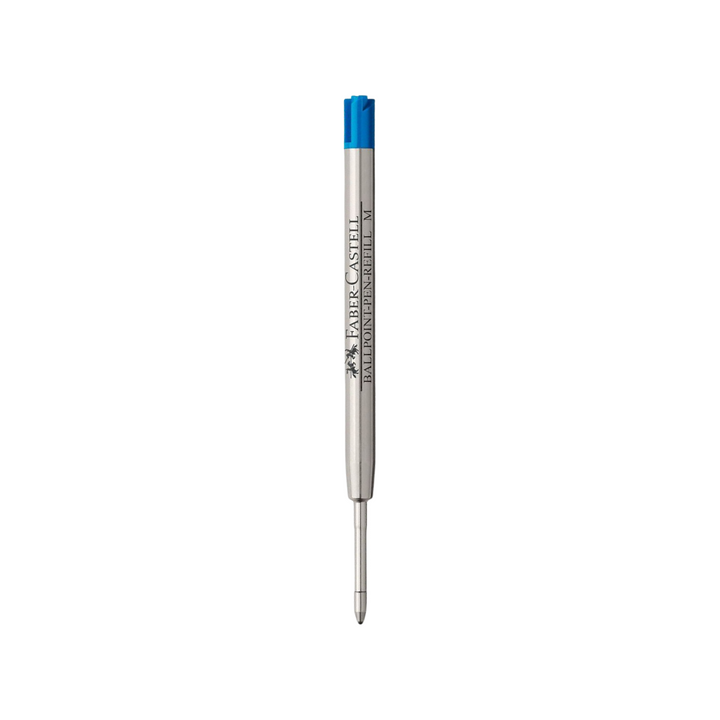 Faber-Castell Ballpoint Pen Refill — uncapped with cap posted