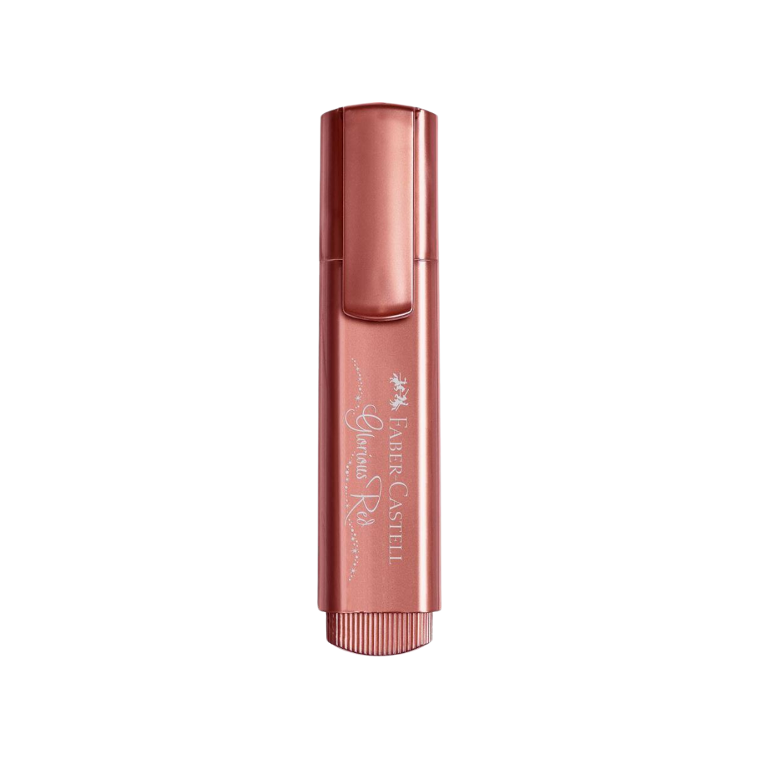 Faber-Castell Highlighter TL 46 Metallic Glorious Red — detail view