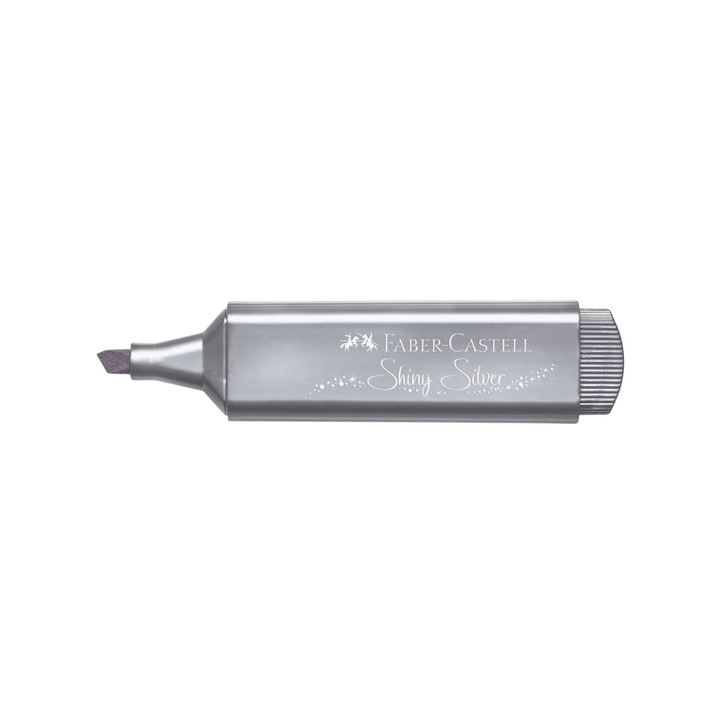 Faber-Castell Highlighter TL 46 Metallic Silver — Faber-Castell marker — premium stationery and lifestyle, at Cityluxe Singapore