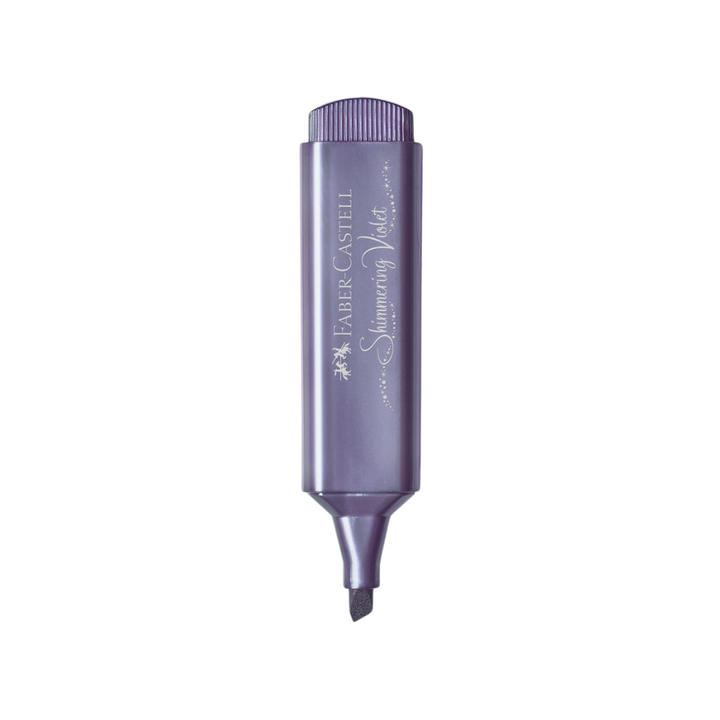 Faber-Castell Highlighter TL 46 Metallic Shimmering Violet — side view