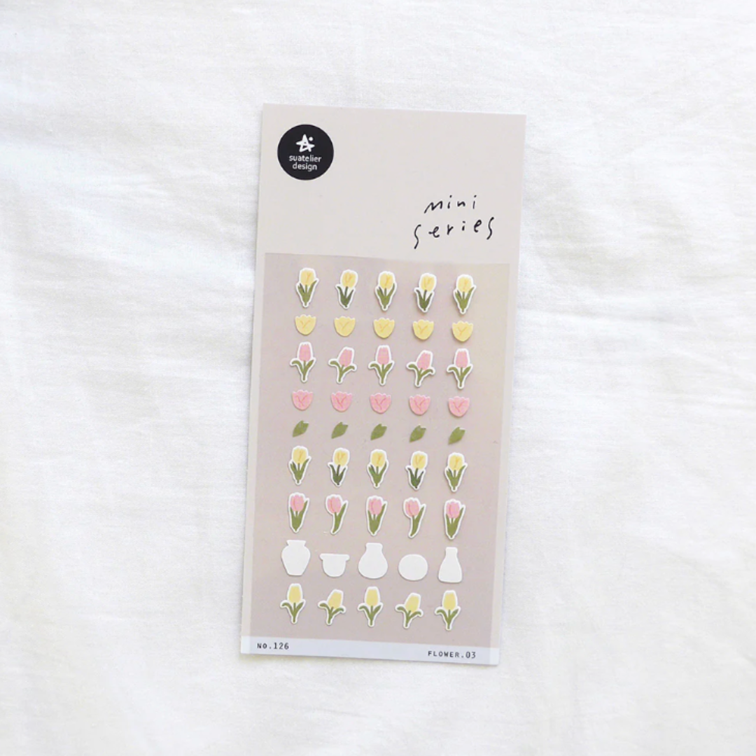 Suatelier Mini Series Sticker - Flower.03 — detail view