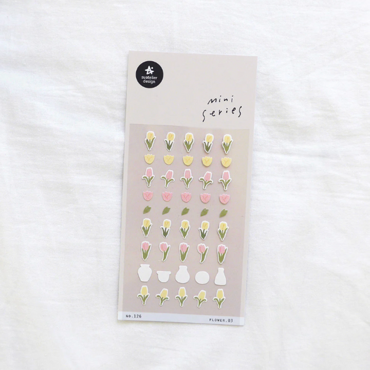 Suatelier Mini Series Sticker - Flower.03 — detail view