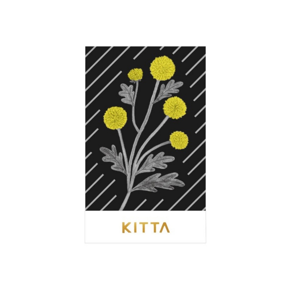 KITTA Special Masking Seal Sticker - Flower — side view