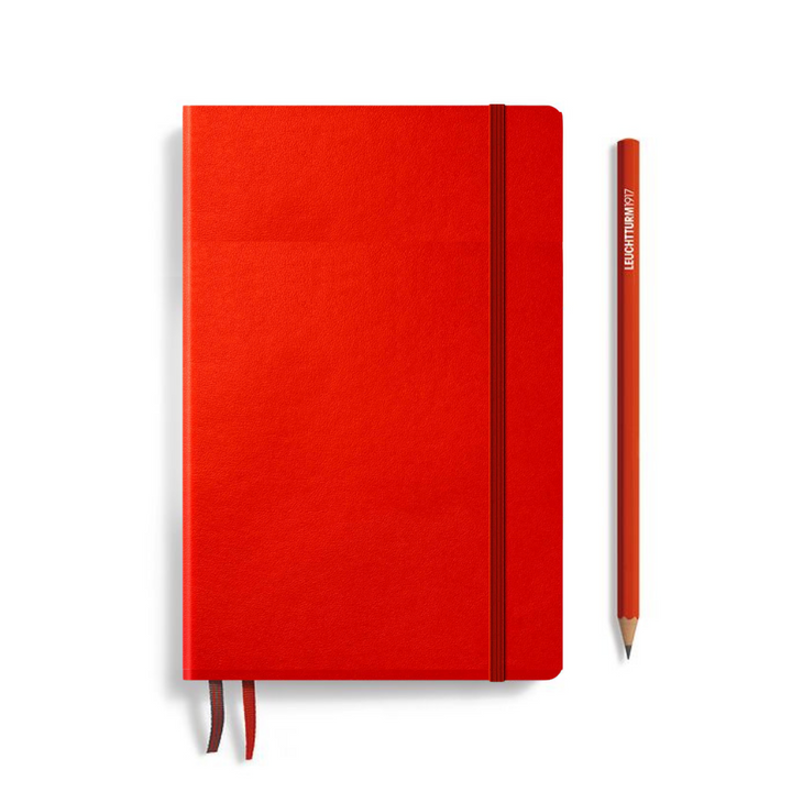 Leuchtturm1917 B6+ Softcover Paperback Notebook - Plain / Fox Red — back cover