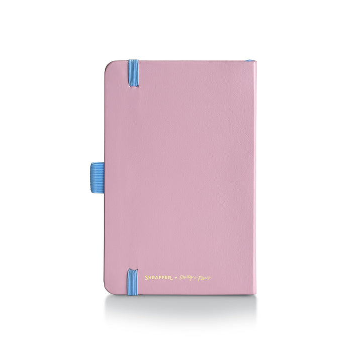 Sheaffer Gift Set ft. Emily in Paris Sentinel 321 Pink Matte Finish Ballpoint Pen with Chrome Trims and Small Hardbound Notebook — Sheaffer ballpoint pen — reliable smooth-writing everyday pen, at Cit