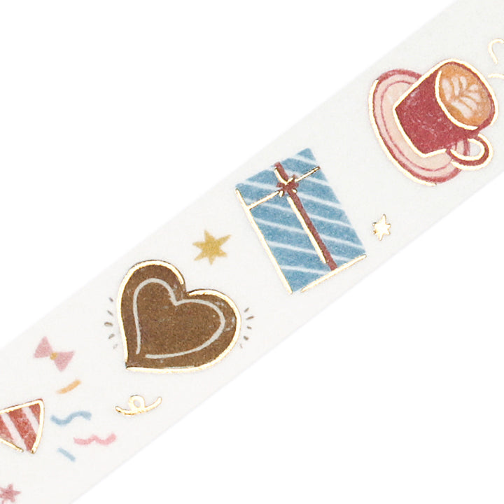 BGM Foil Stamping Masking Tape - Gift For You — pattern detail