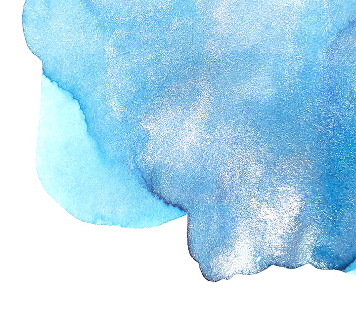 Dominant Industry Pearl 25ml Ink Bottle Glacier 008 — colour swatch on paper
