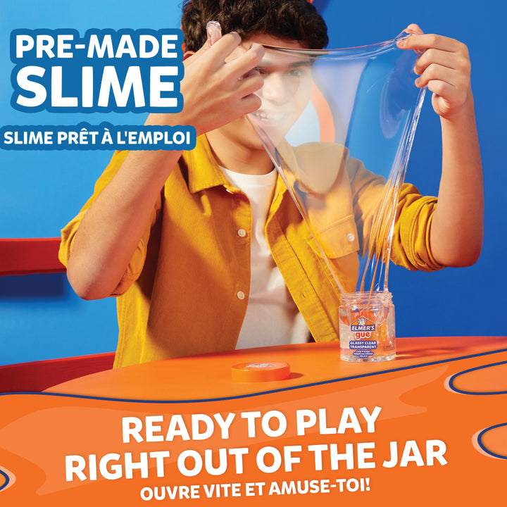 Elmer’s Gue (236ml) - Glassy Red Rouge Transparent — in use
