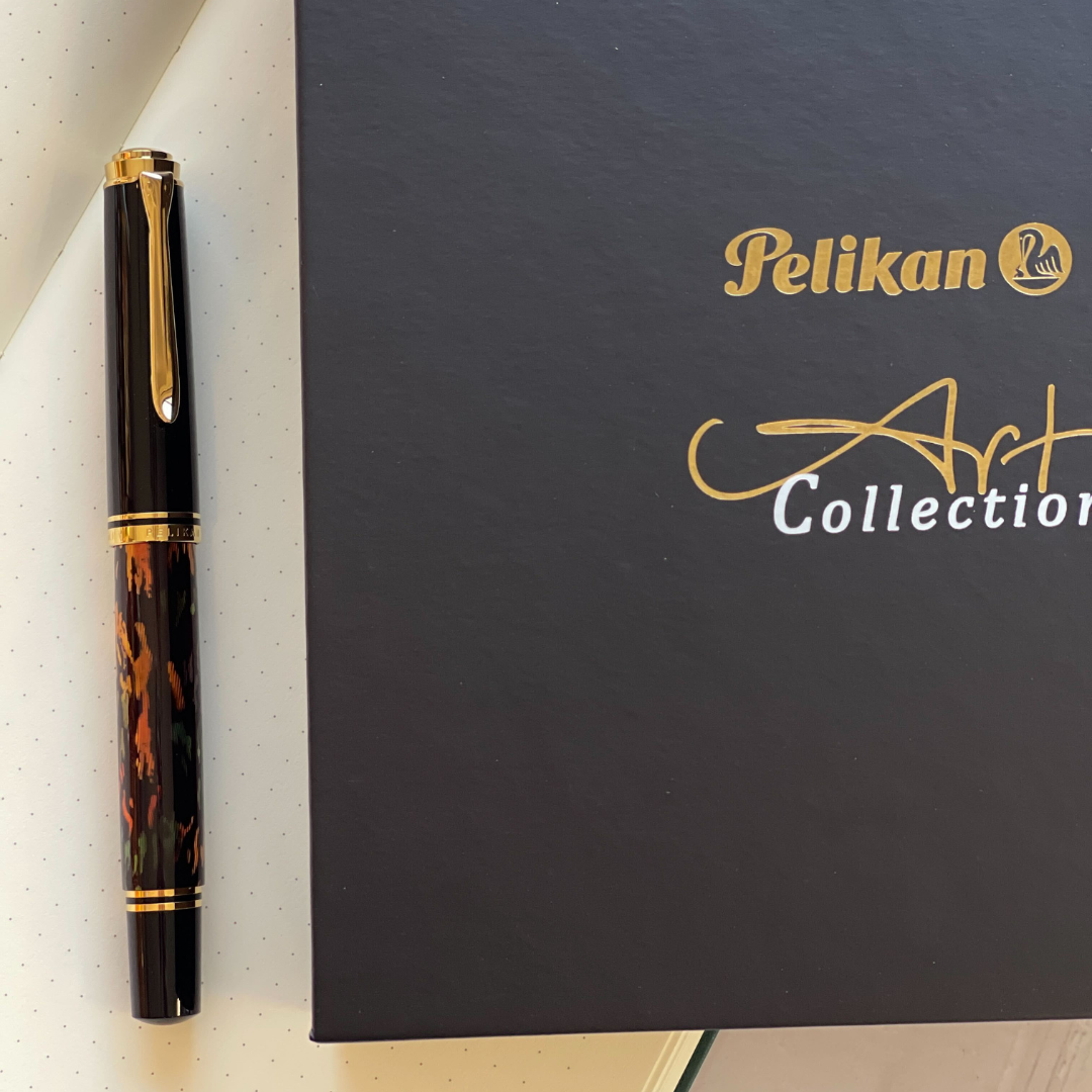 Pelikan Souveran Special Edition M600 Art Collection Fountain Pen - Glauco Cambon [Pre-Order] — flat lay