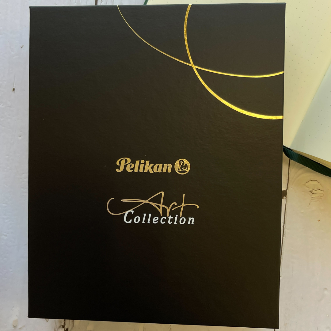 Pelikan Souveran Special Edition M600 Art Collection Fountain Pen - Glauco Cambon [Pre-Order] — barrel detail