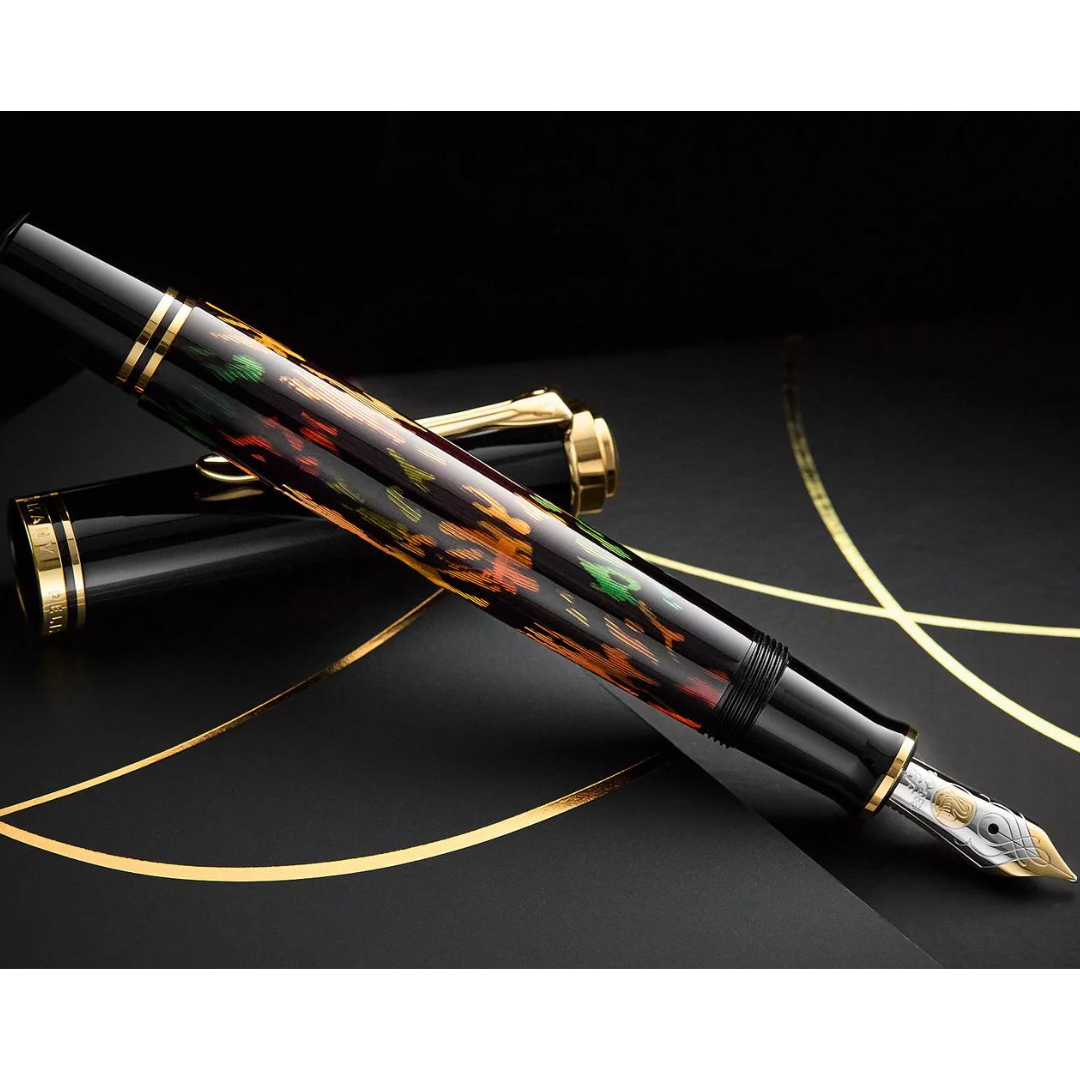 Pelikan Souveran Special Edition M600 Art Collection Fountain Pen - Glauco Cambon [Pre-Order] — flat lay