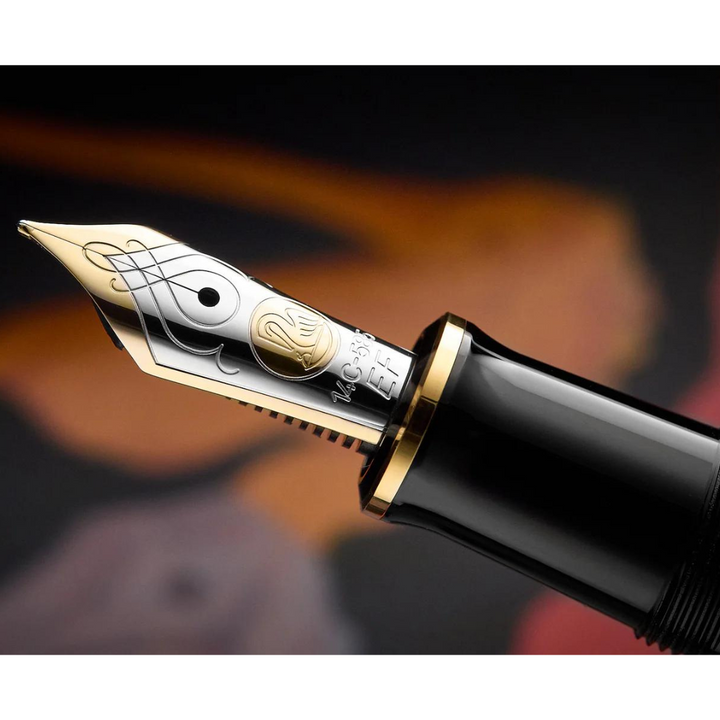 Pelikan Souveran Special Edition M600 Art Collection Fountain Pen - Glauco Cambon [Pre-Order] — flat lay