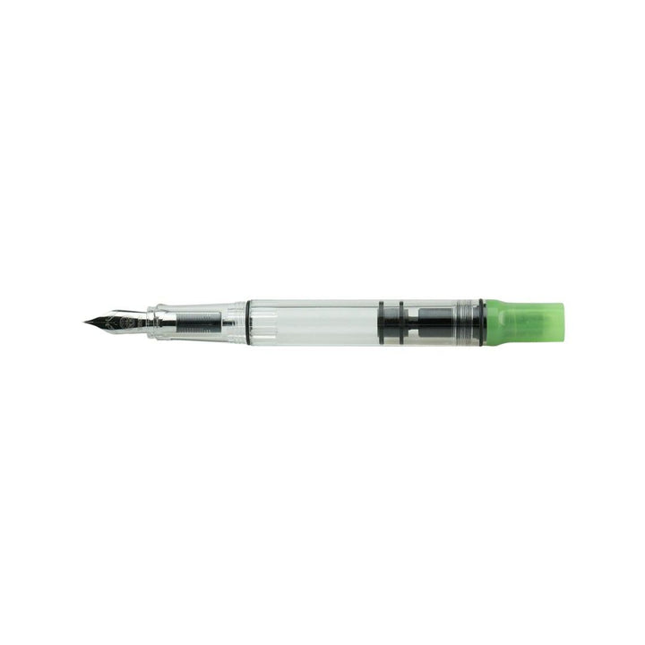 TWSBI ECO Fountain Pen Glow Green — TWSBI fountain pen — precision nib writing instrument, at Cityluxe Singapore stationery store