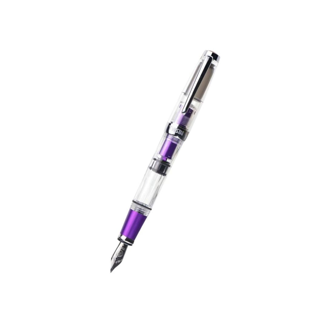 TWSBI Diamond Mini AL Fountain Pen - Grape — capped