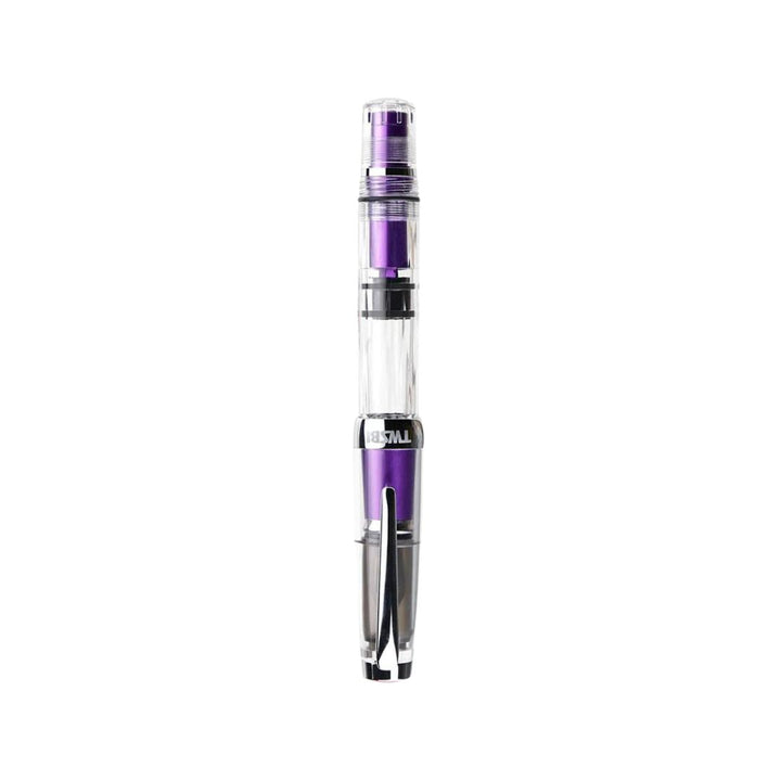 TWSBI Diamond Mini AL Fountain Pen - Grape — flat lay
