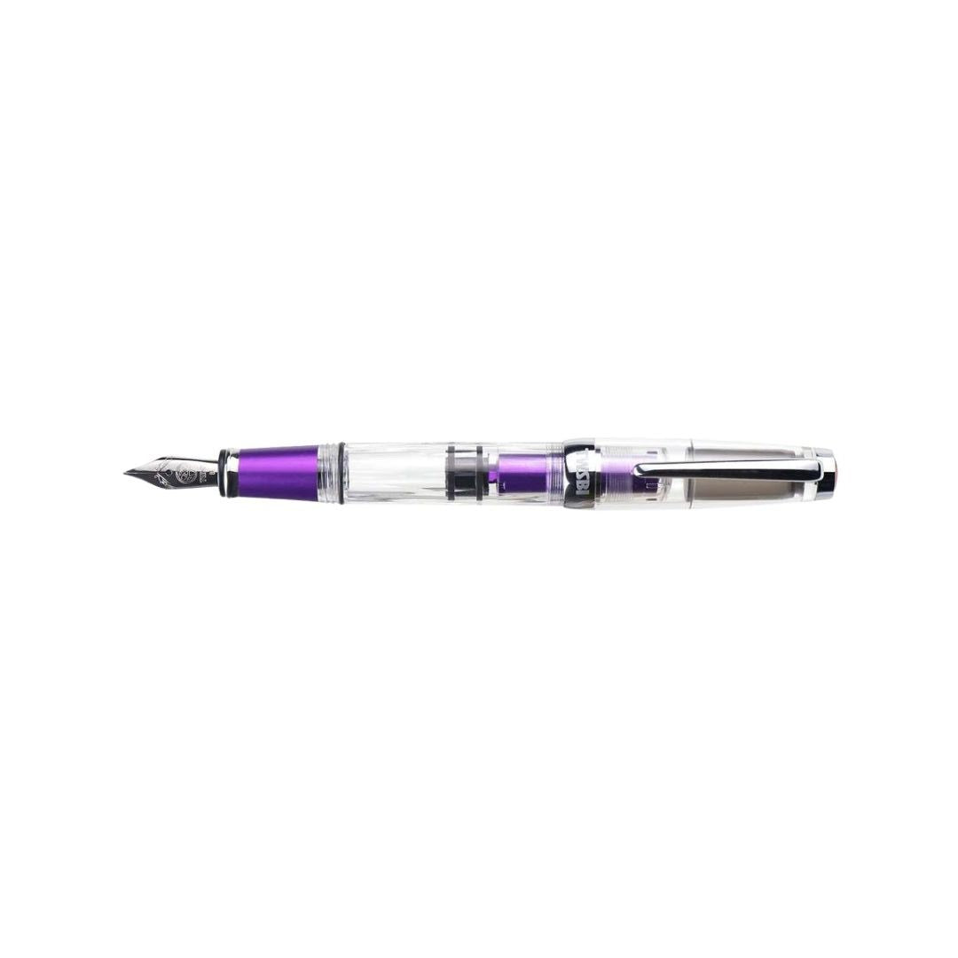 TWSBI Diamond Mini AL Fountain Pen - Grape — flat lay