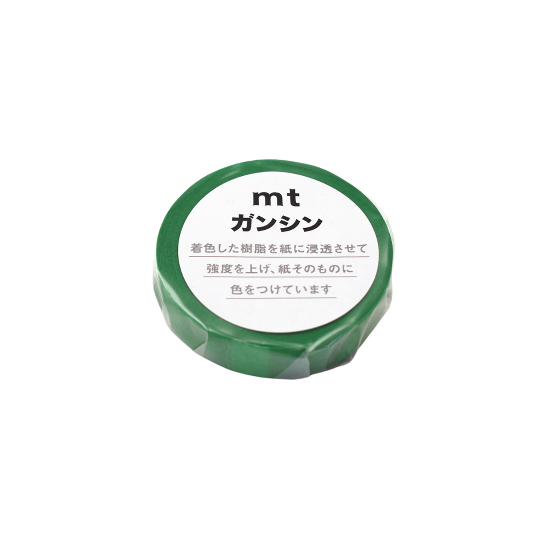 MT Ganshin Washi Tape - Green — pattern detail