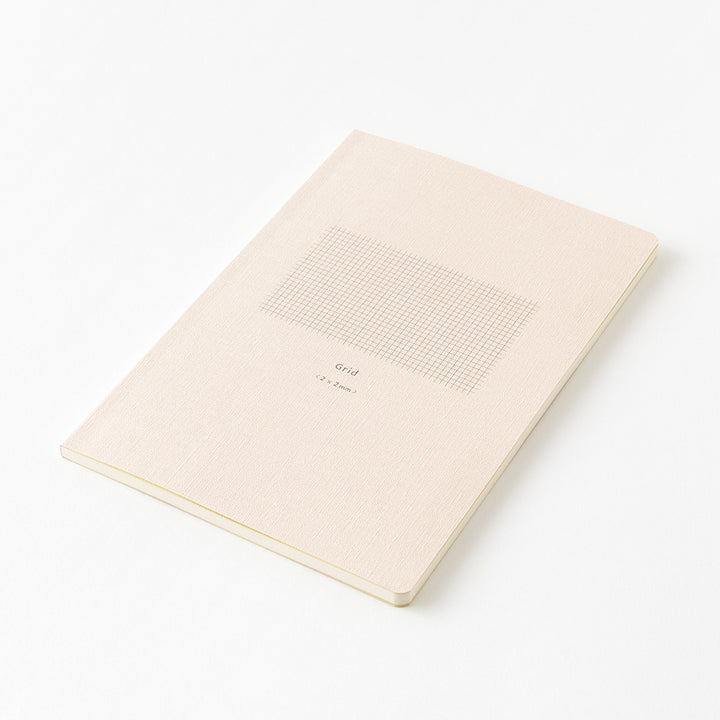 Midori Yuru Log Notebook [B6] - Grid 2x2mm — flat lay
