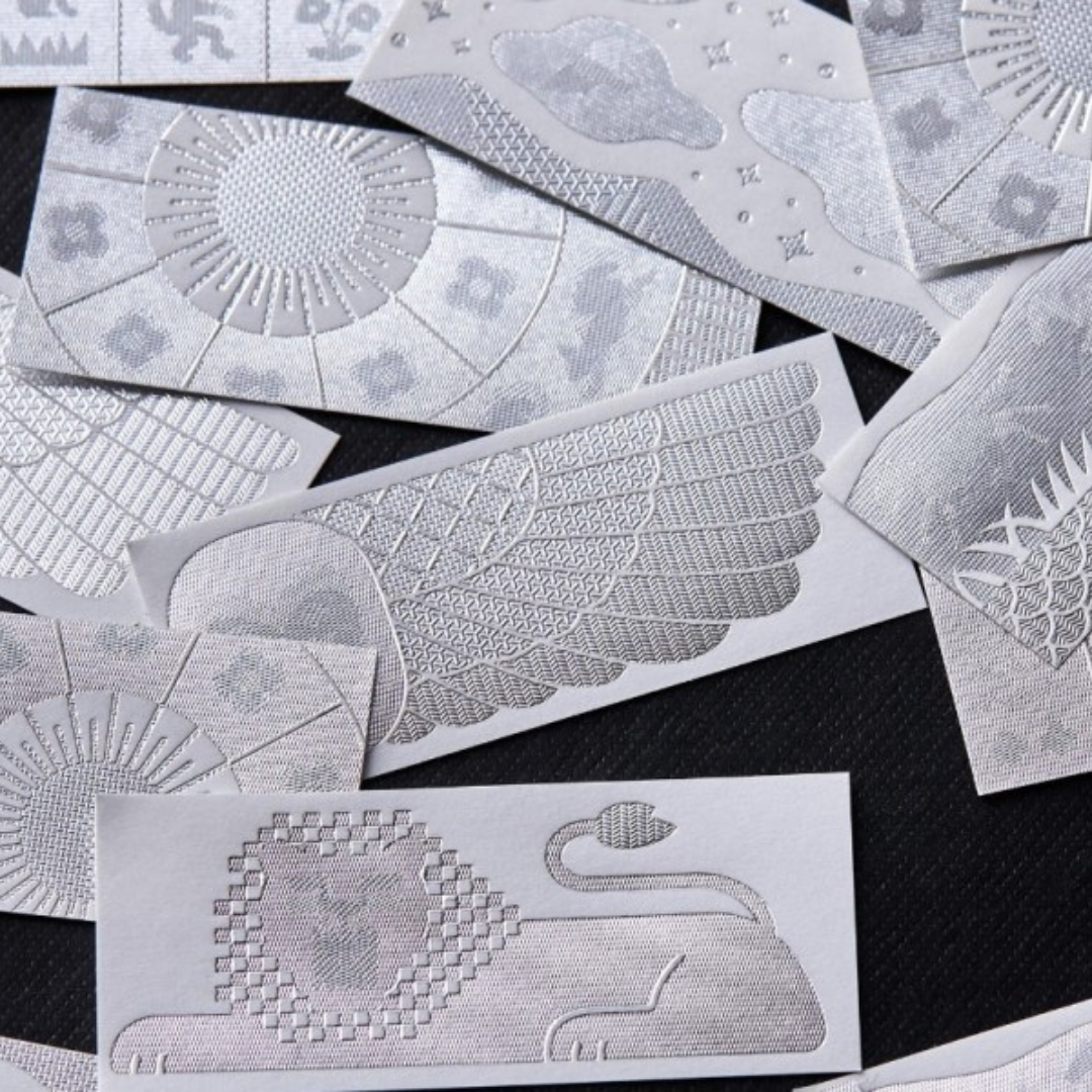 KITTA Special Foil-Type Changing Design Sticker - Hekiga — in use