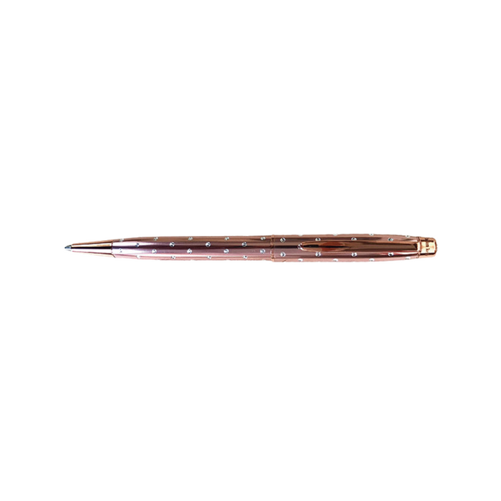 Helen Kelly Starlight Pen Rose Gold — Helen Kelly ballpoint pen — reliable smooth-writing everyday pen, at Cityluxe Singapore