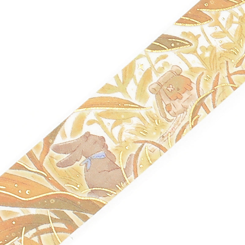 BGM Foil Stamping Masking Tape: Mysterious Journey - Hide and Seek — pattern detail