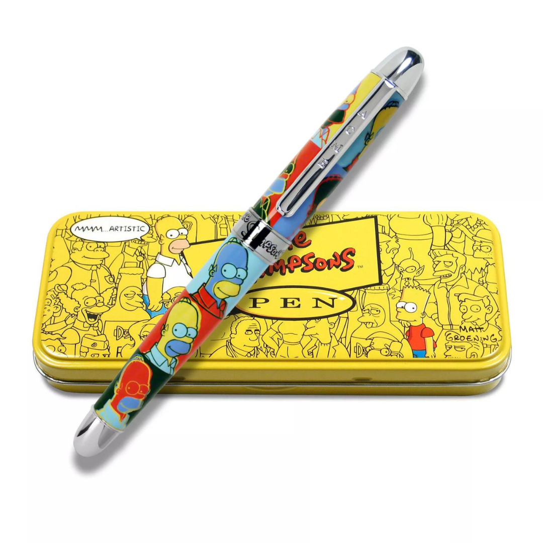 Acme Studio Homer Simpson Limited Edition Rollerball Pen — flat lay