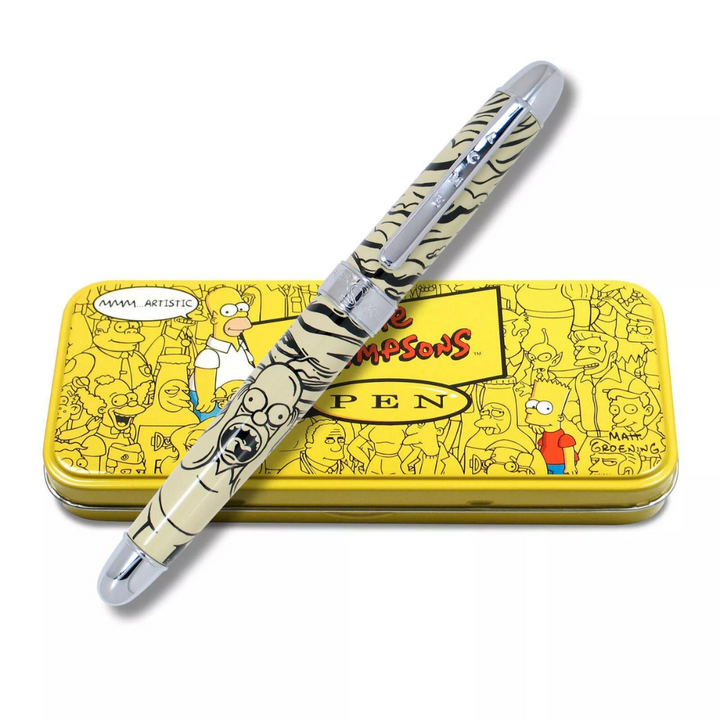 Acme Studio Homer Simpson Limited Edition Rollerball Pen — flat lay