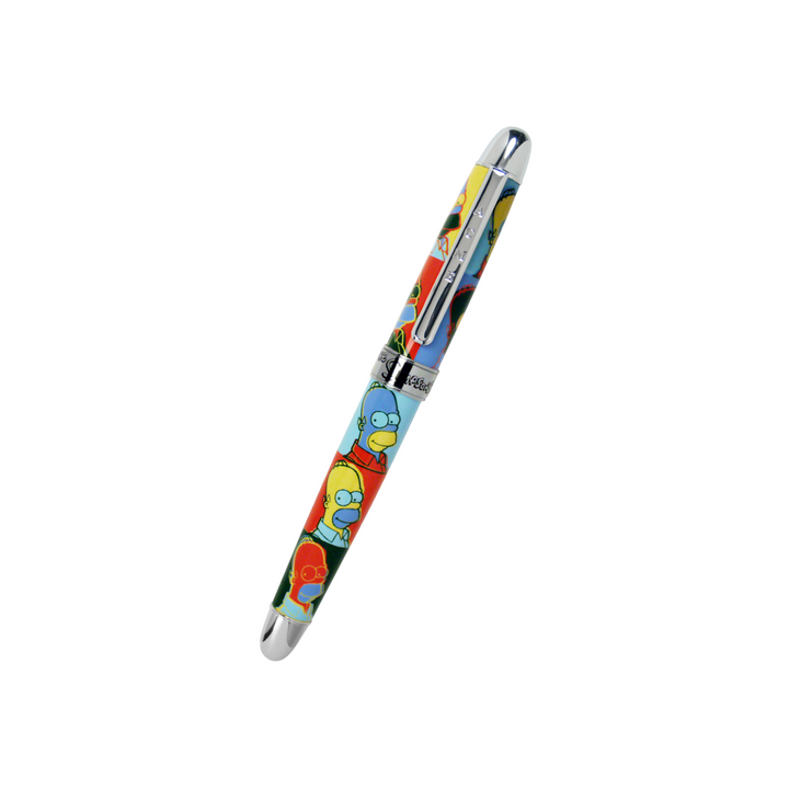 Acme Studio Homer Simpson Limited Edition Rollerball Pen — writing at an angle