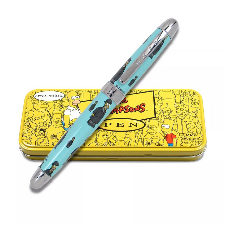 Acme Studio Homer Simpson Limited Edition Rollerball Pen — flat lay