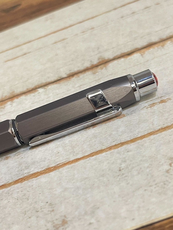 TWSBI Precision Fountain Pen Gunmetal - EF — in use