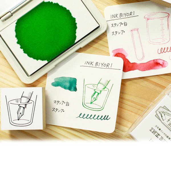 Sanby Ink Biyori Stamp (Nib) — front view