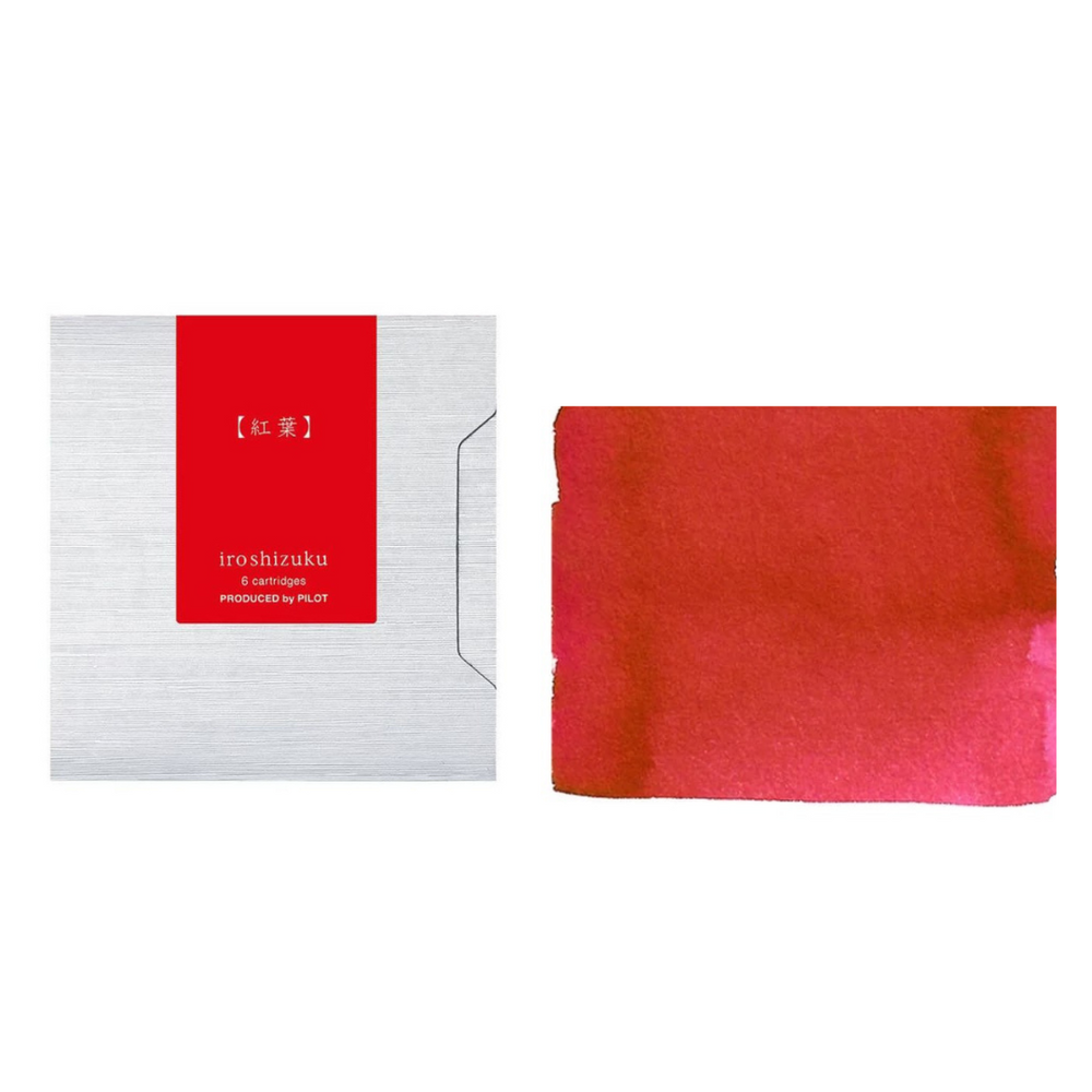 Pilot Iroshizuku Ink Cartridge - Momiji — bottle at angle