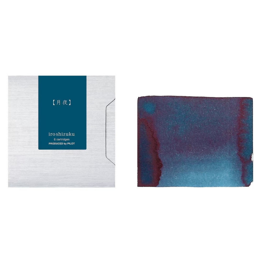 Pilot Iroshizuku Ink Cartridge - Tsuki-yo — bottle at angle