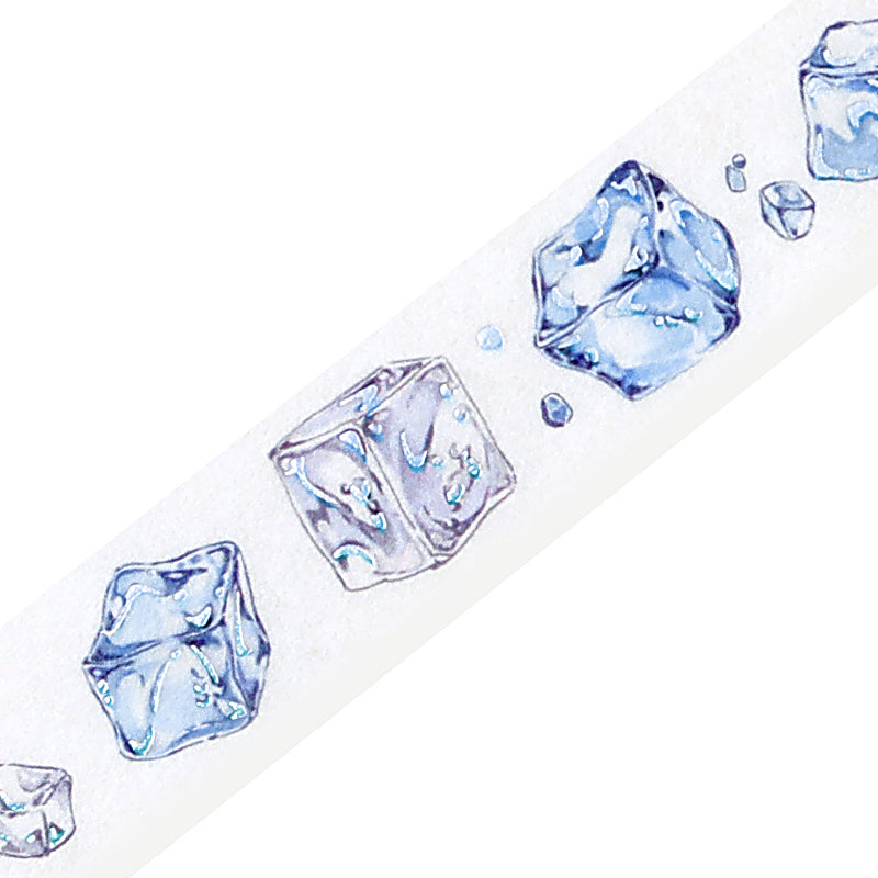 BGM Foil Stamping Masking Tape: Life - Ice — pattern detail