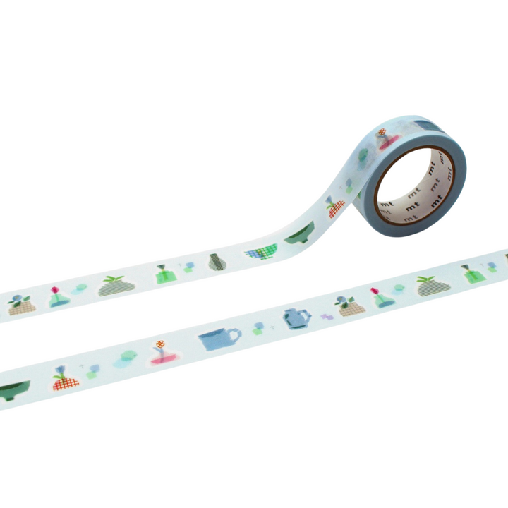 MT × Miki Tamura Washi Tape - Iroiro Glass — roll front