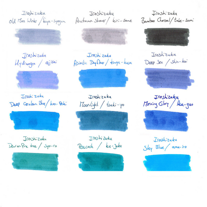 Pilot Iroshizuku 15ml Ink Bottle - Yama-budo (Purple Magenta) — flat lay