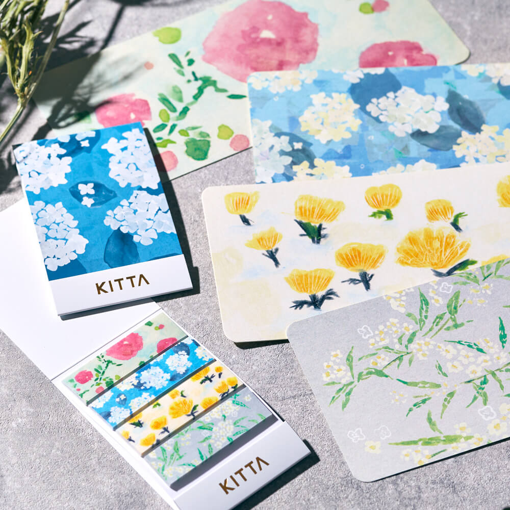 KITTA Masking Tape - Lake — close-up