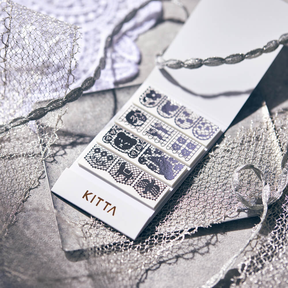(DD) KITTA Masking Tape - Lace — with packaging